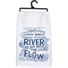 River Dishtowel - Go with the Flow