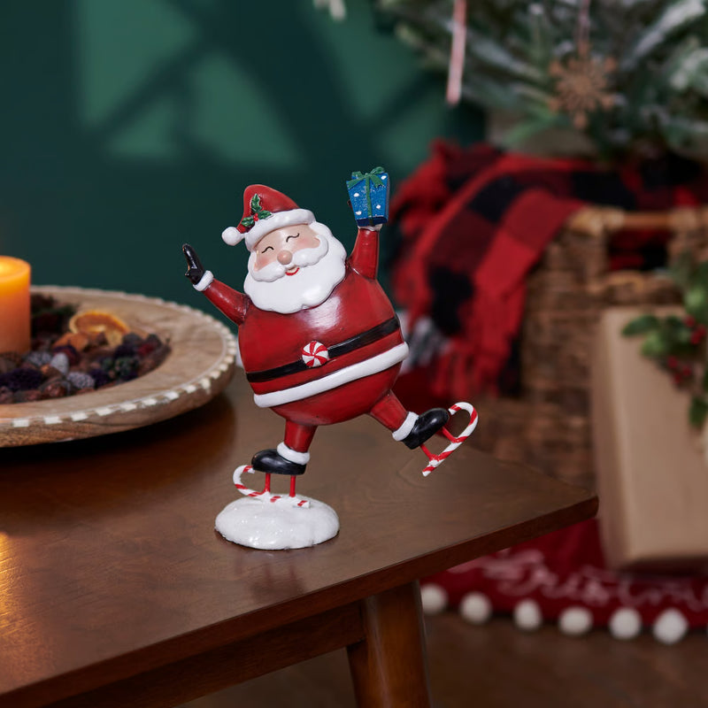 Holiday Skating Figurine