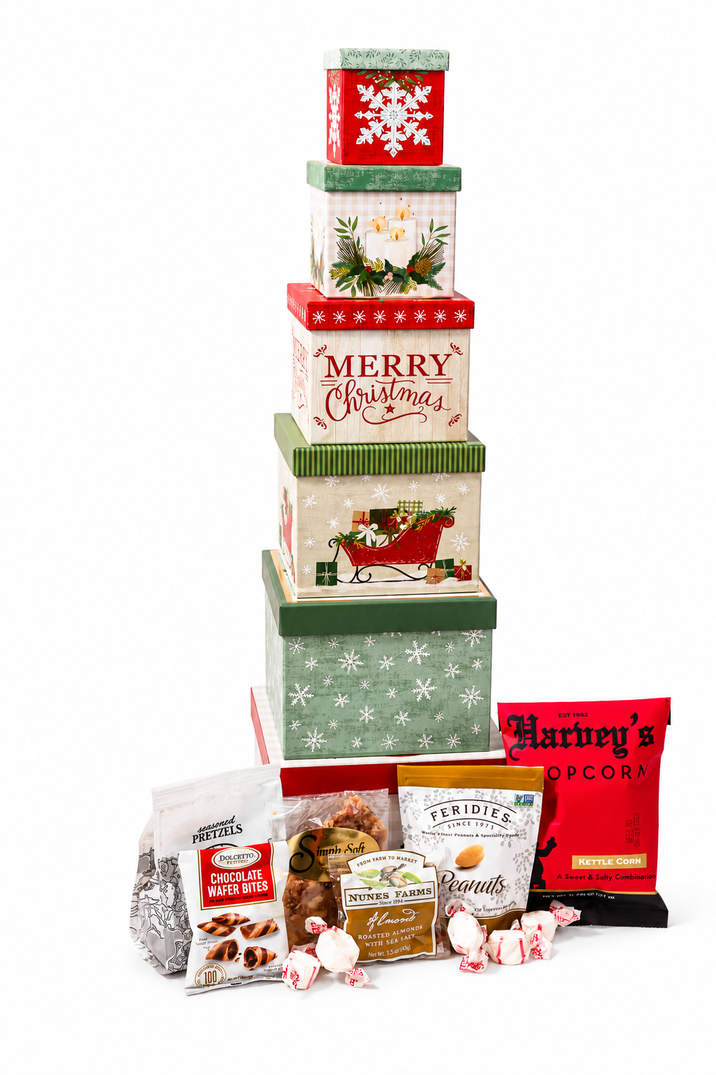 Seasonal Stack of Snacks