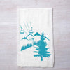 Ski Lift Tea Towel