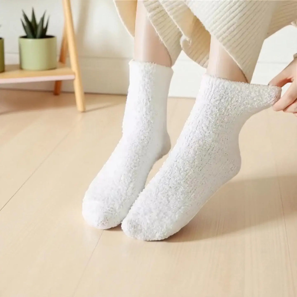 Snowman Cozy Socks