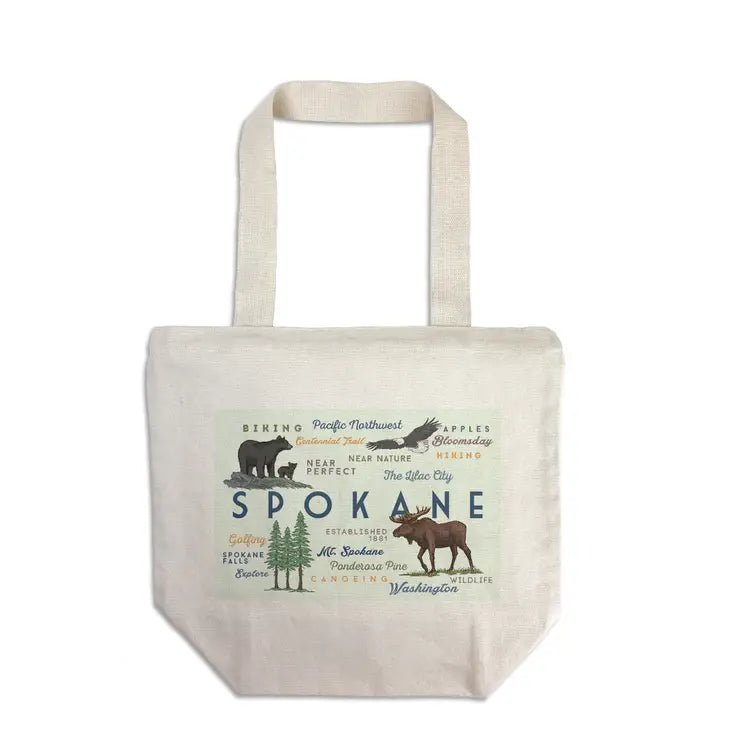 Spokane Icons Tote Bag
