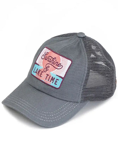 Sunshine and Lake Time Hat