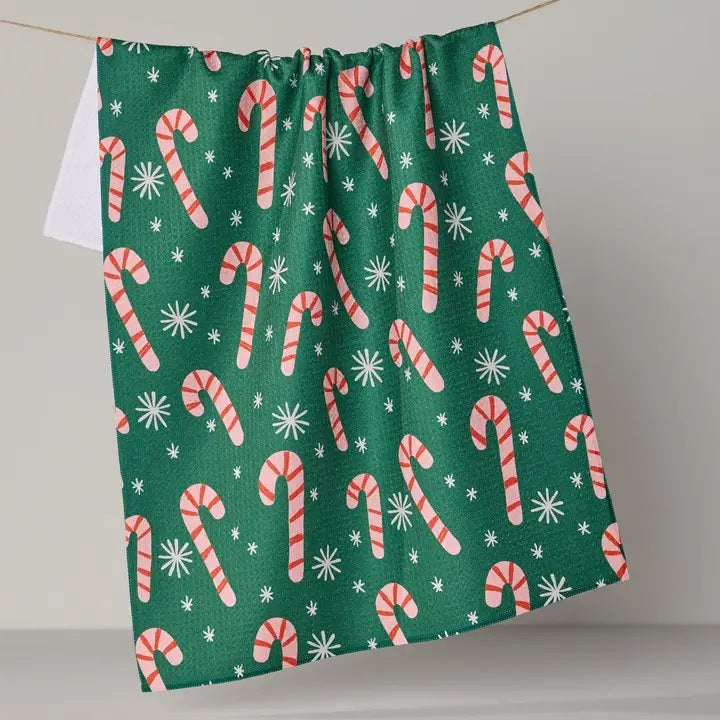 Geometry Holiday Kitchen Towel