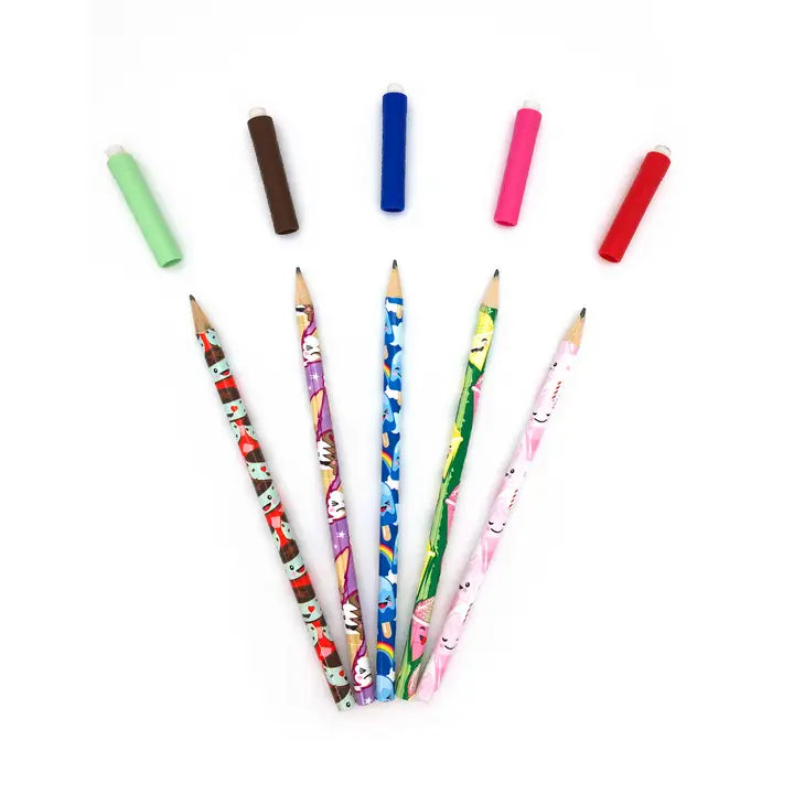 Sweet Scoop Pencil Set with Scented Toppers