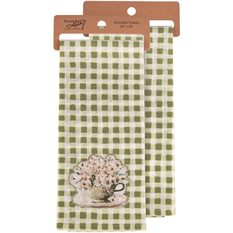 Teacup Kitchen Towel