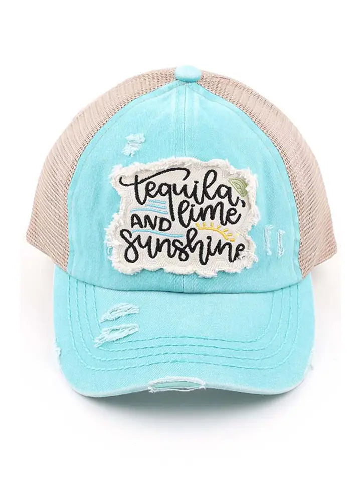 Tequila Lime and Sunshine Hat