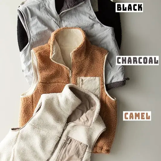 Reversable Fleece Vest