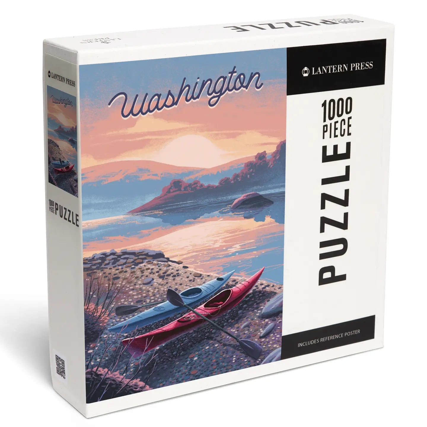 Washington State  Lake and Kayaks Puzzle