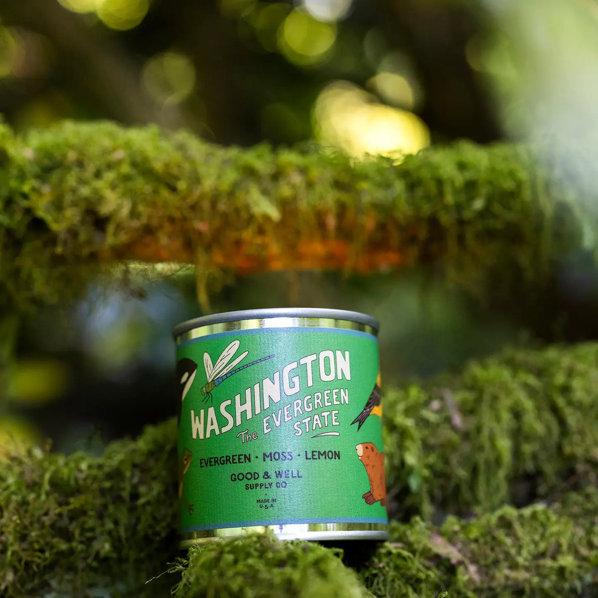 Washington State Soy Candle