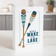 Wood Block Decor - Better to Wake at the Lake