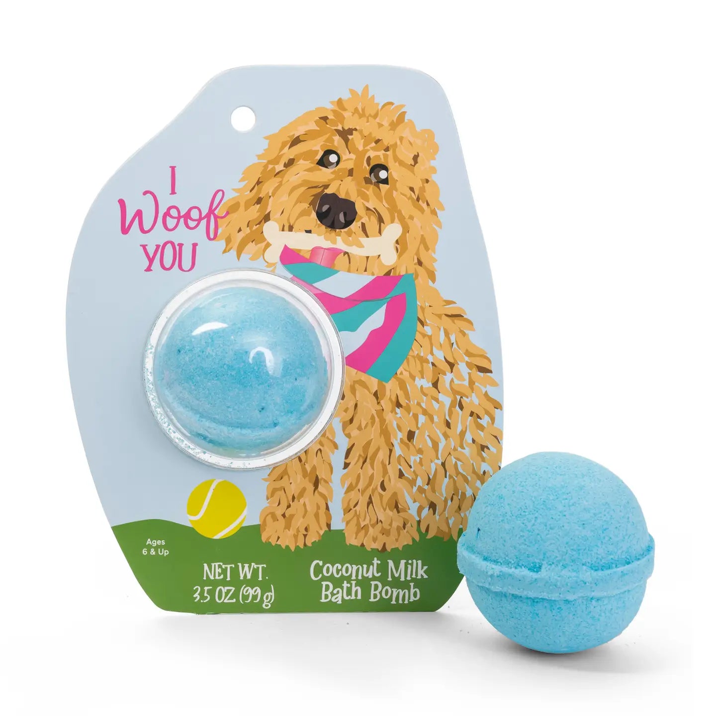 I Woof You Coconut Milk Bath Bomb