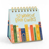 52 Weeks of Book Quotes Flip Calendar