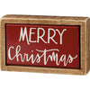 Mini Box Sign - Merry Christmas