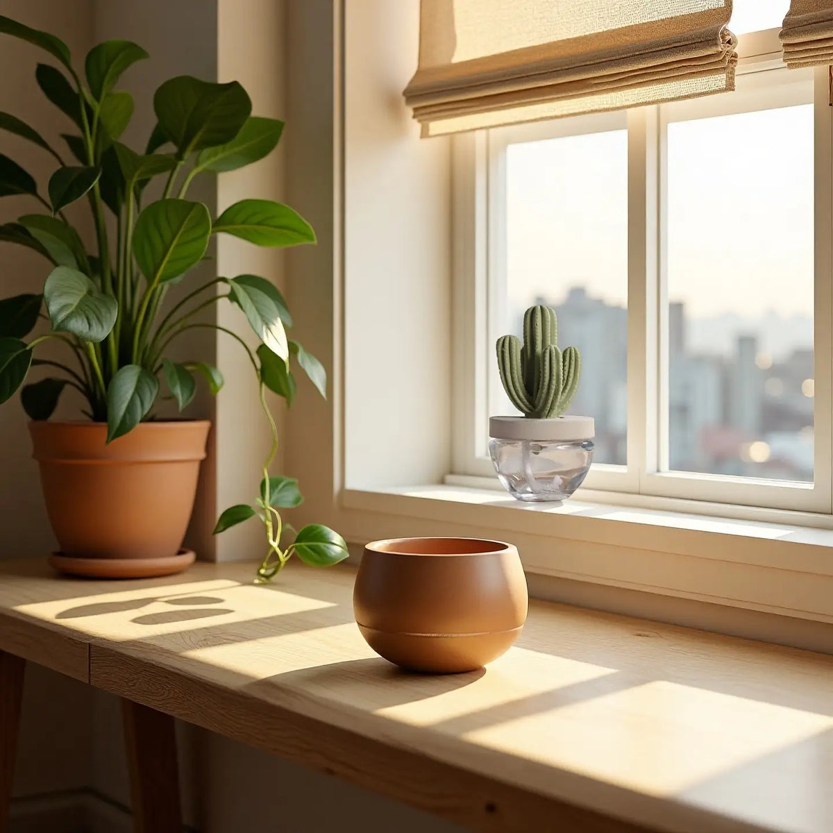 Cactus Ceramic Diffuser Gift Set