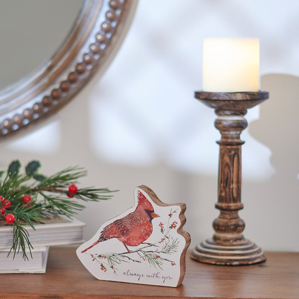 Cardinal Shelf Sitter - Always with You