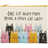 Zipper Pouch - One Cat Away