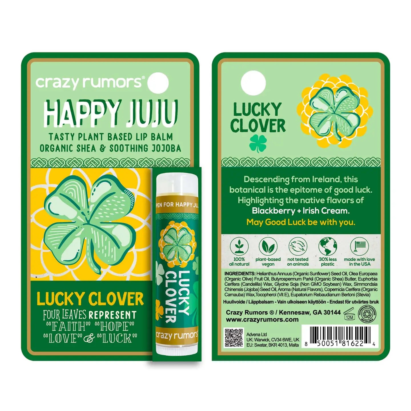 Lucky Clover Lip Balm