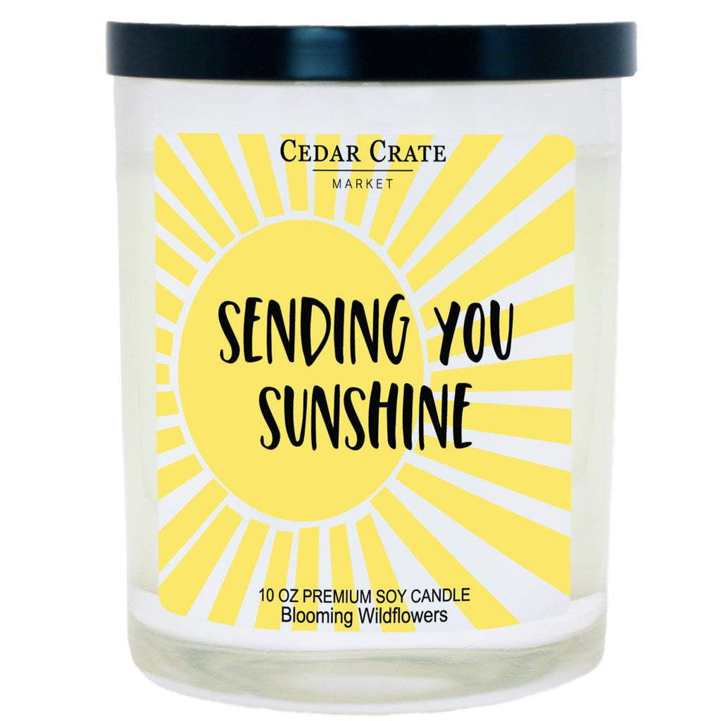 Sending You Sunshine Candle