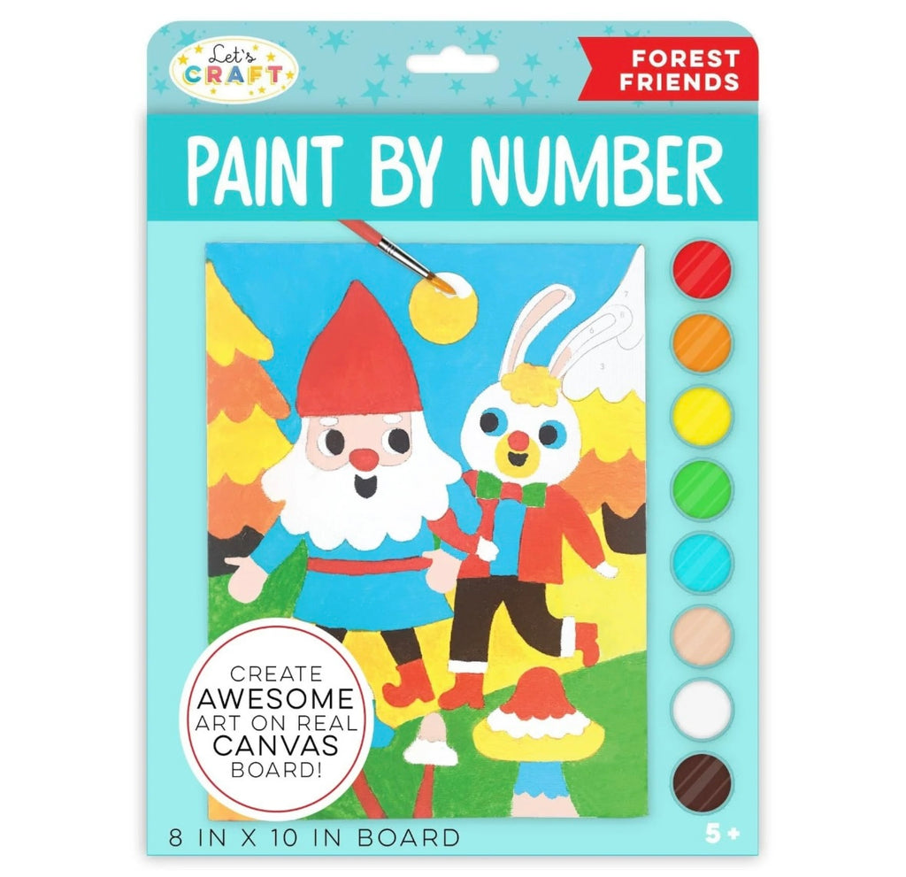 Paint By Numbers Forest Friends