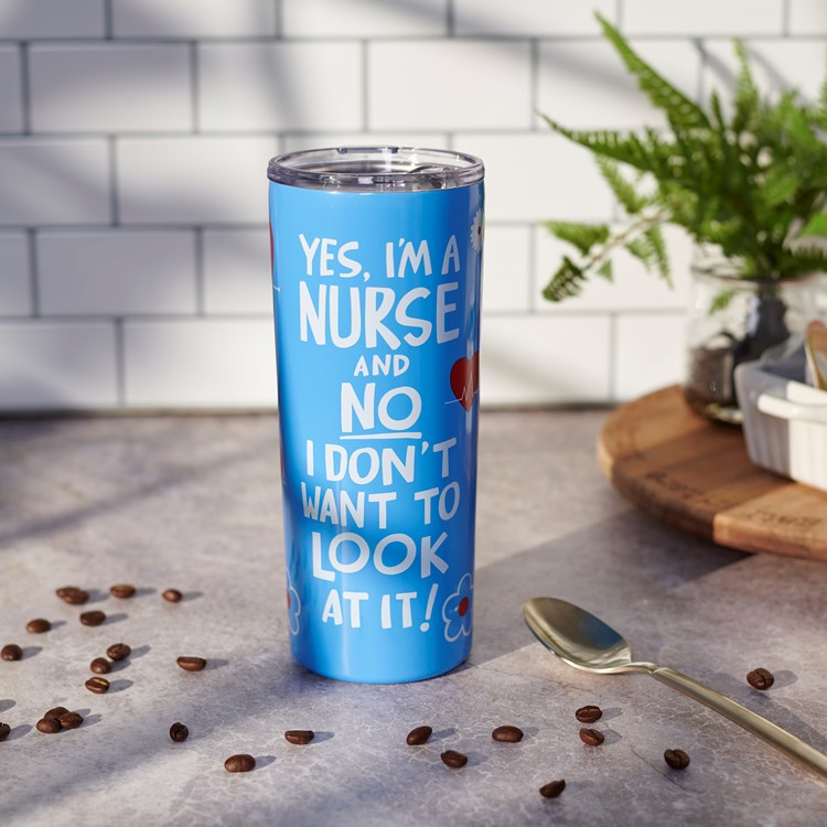 Coffee Tumbler - Yes I’m a Nurse