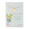 Botanical Sunflower Necklace