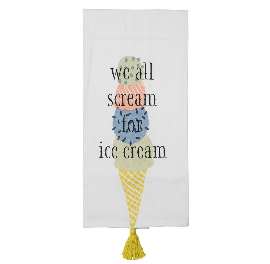 We all Scream for Ice Cream Dishtowel