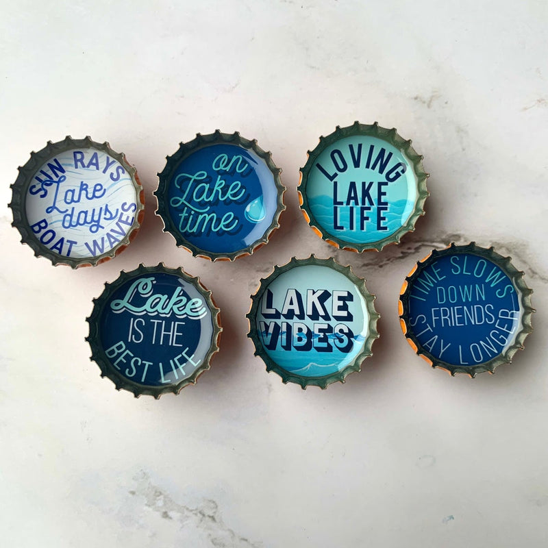 Lake Life Magnet Set