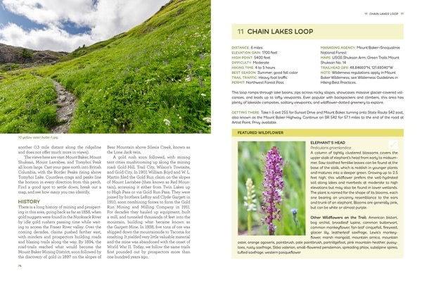 Washington Wildflower Hikes Book
