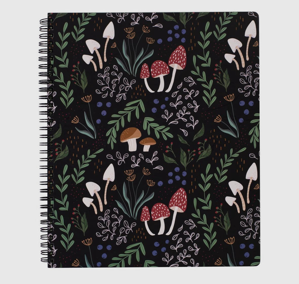 Large Notebook - Mushroom