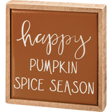Mini Box Sign - Pumpkin Spice Season