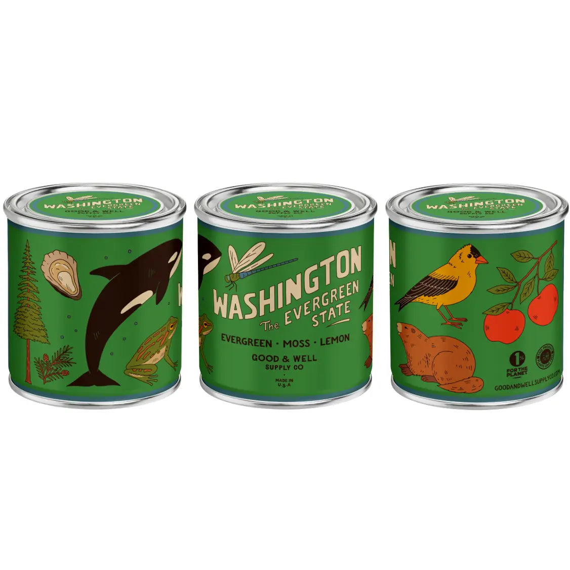 Washington State Soy Candle