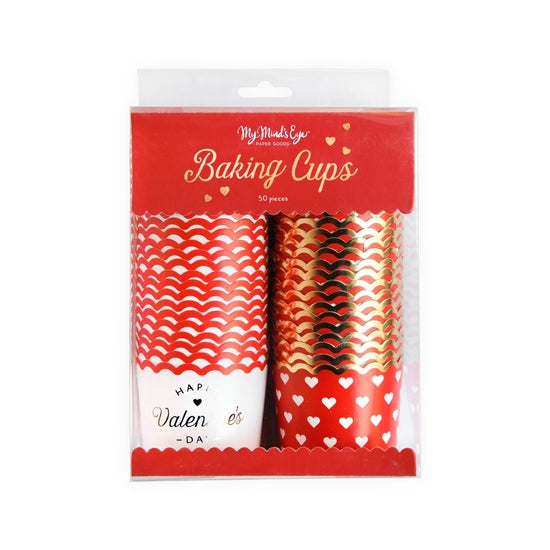 Valentines Baking Cup