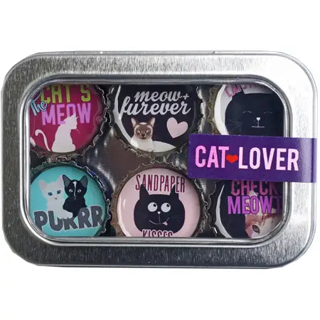 Cat Lover Magnet Set