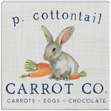 Cottontail Co. Block Sign