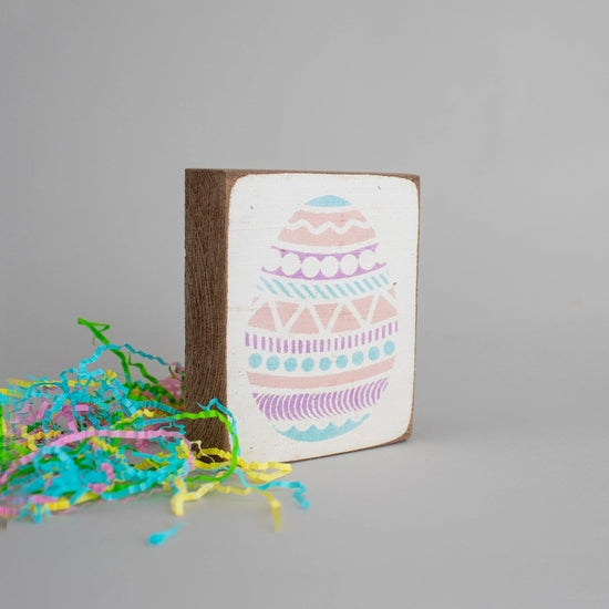 Easter Egg Decorative Block