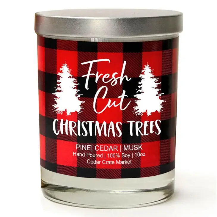 Fresh Cut Christmas Trees Soy Candle