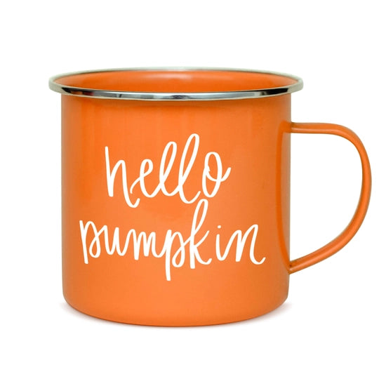 Hello Pumpkin Campfire Coffee Mug
