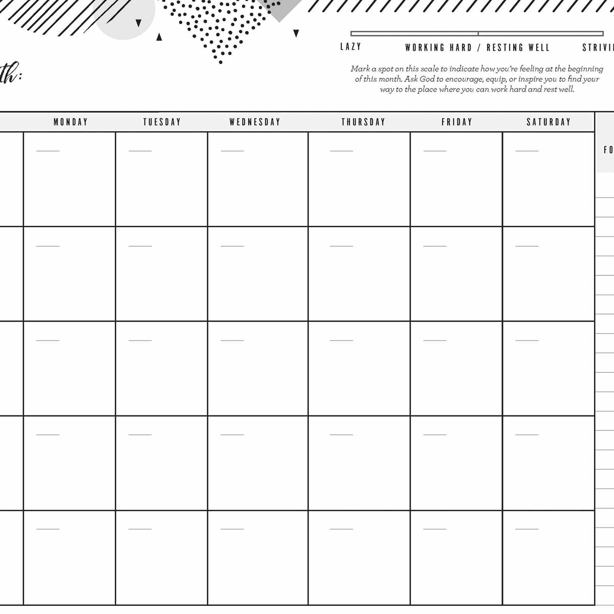 Holy Hustle Planner