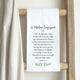 A Mother's Fingerprint Tea Towel