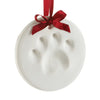 Pet Paw Print Keepsake Ornament