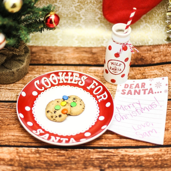 Santa's Milk and Cookie Set