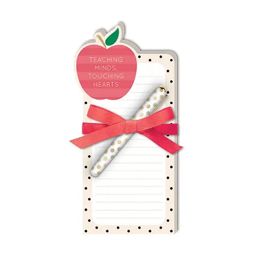 Teaching Minds Die-cut Notepad with Pen