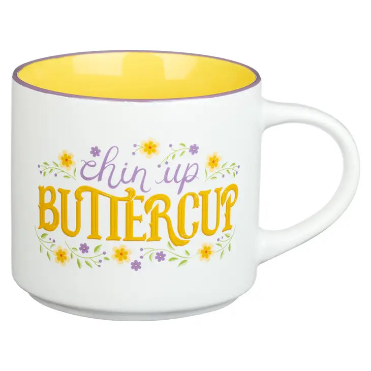 Chin Up Buttercup Mug