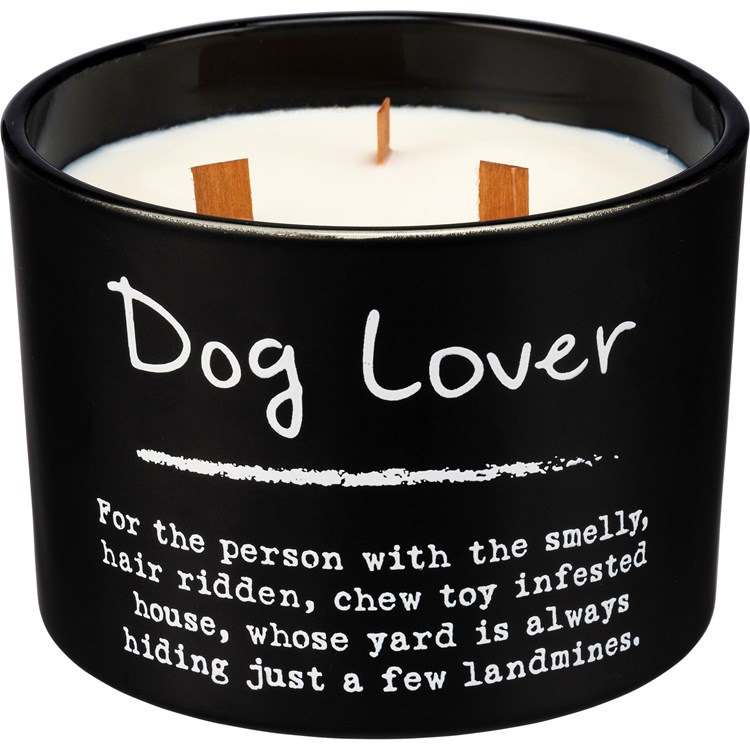 Dog Lover Jar Candle