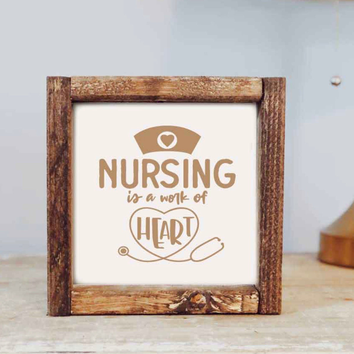 Nursing Wooden Sign