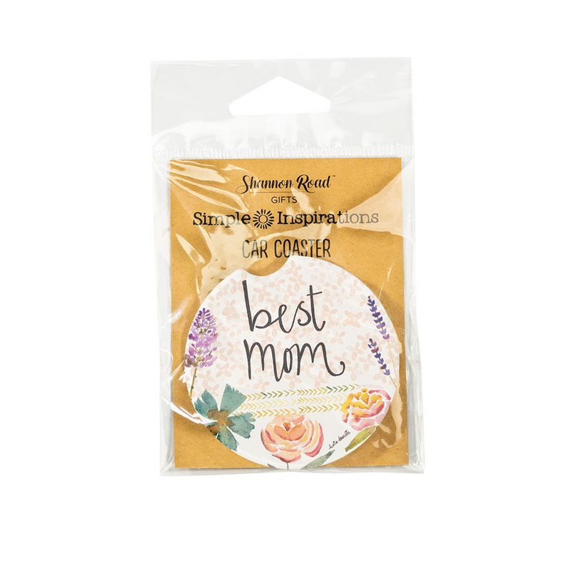Best Mom Car Coaster
