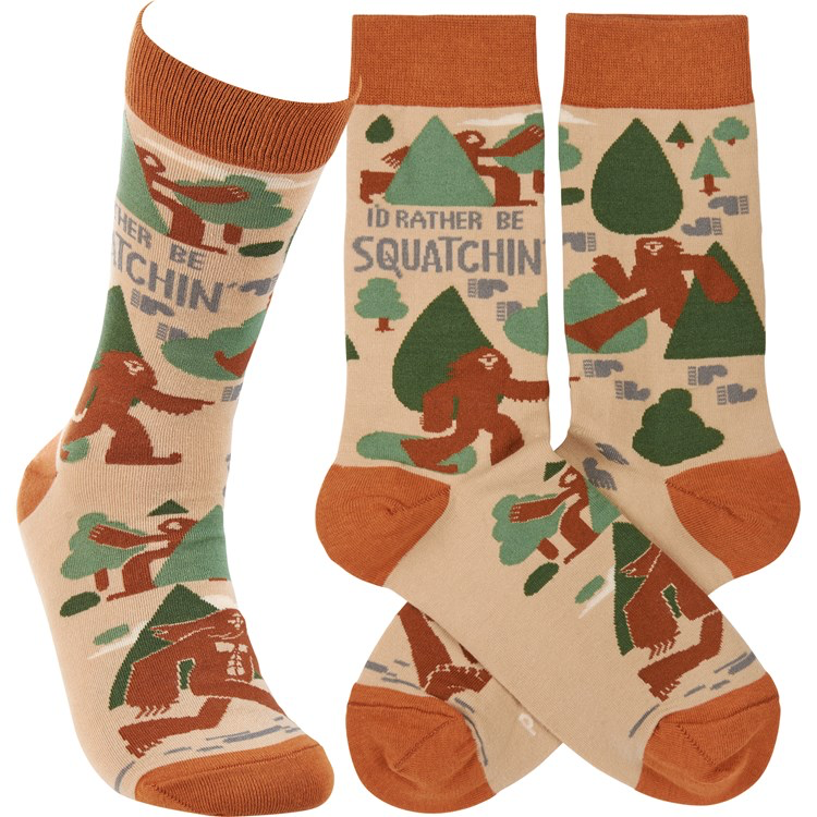 Socks - I’d Rather be Squatchin’