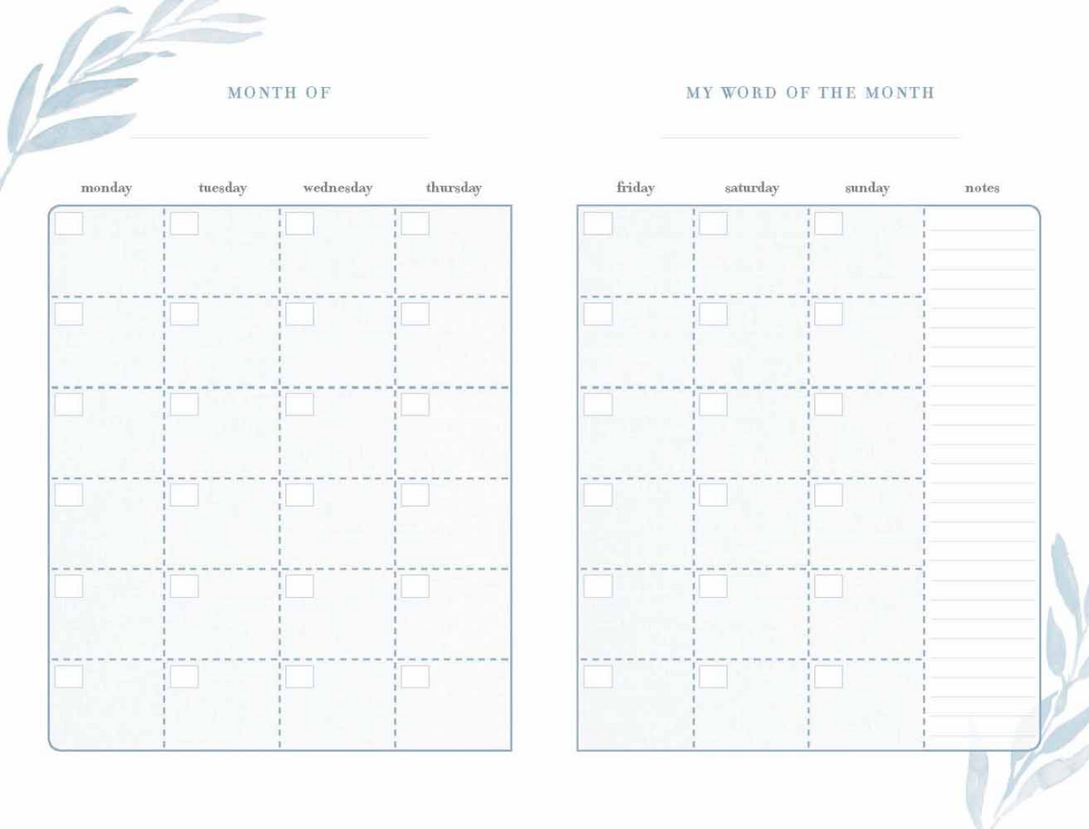 Dwelling Well: Monthly Journal