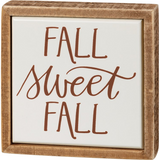 Fall Sweet Fall Box Sign Mini